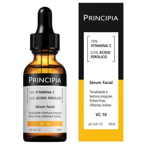 Frasco e caixa oficiais do Principia VC-10.